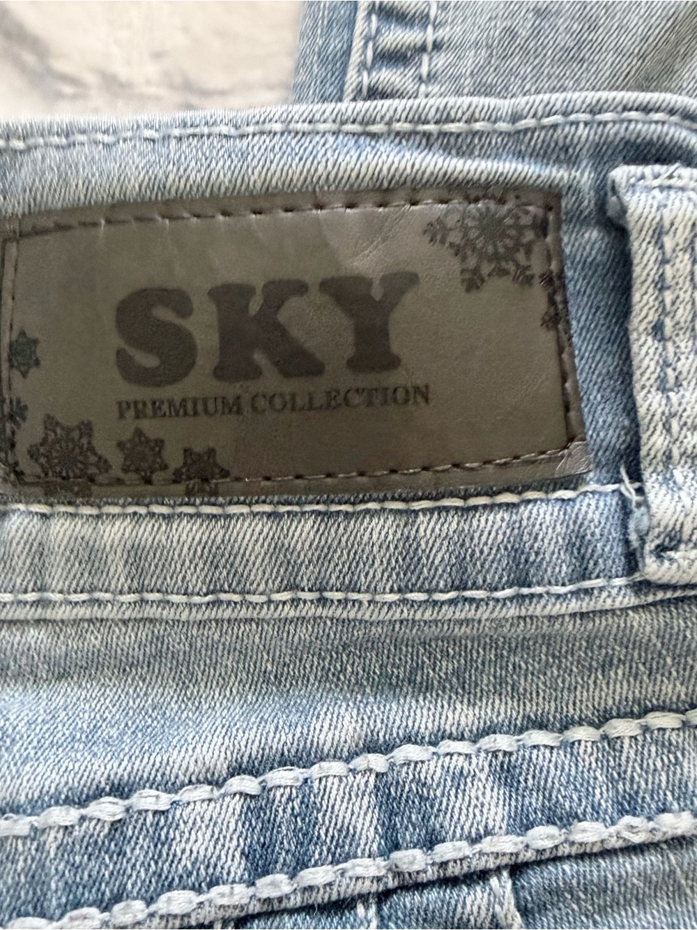 Sky Premium Collection Boot Cut Jeans 5/6 | Y2K Bling Pockets - Picture 7 of 9